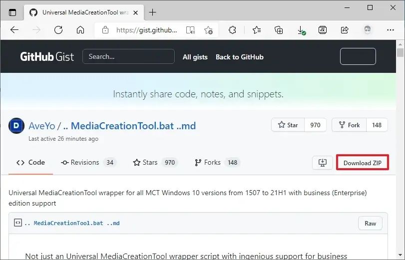MediaCreationTool.bat download